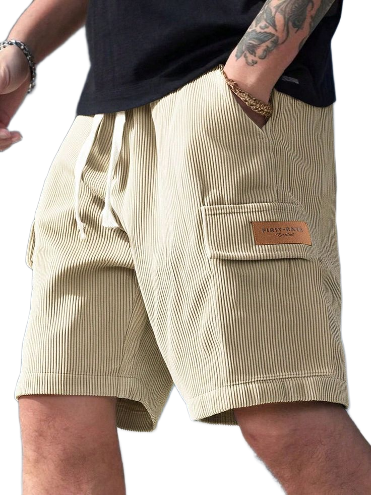Corduroy Cargo Shorts