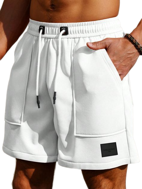 Relaxed Patch-Pocket Shorts