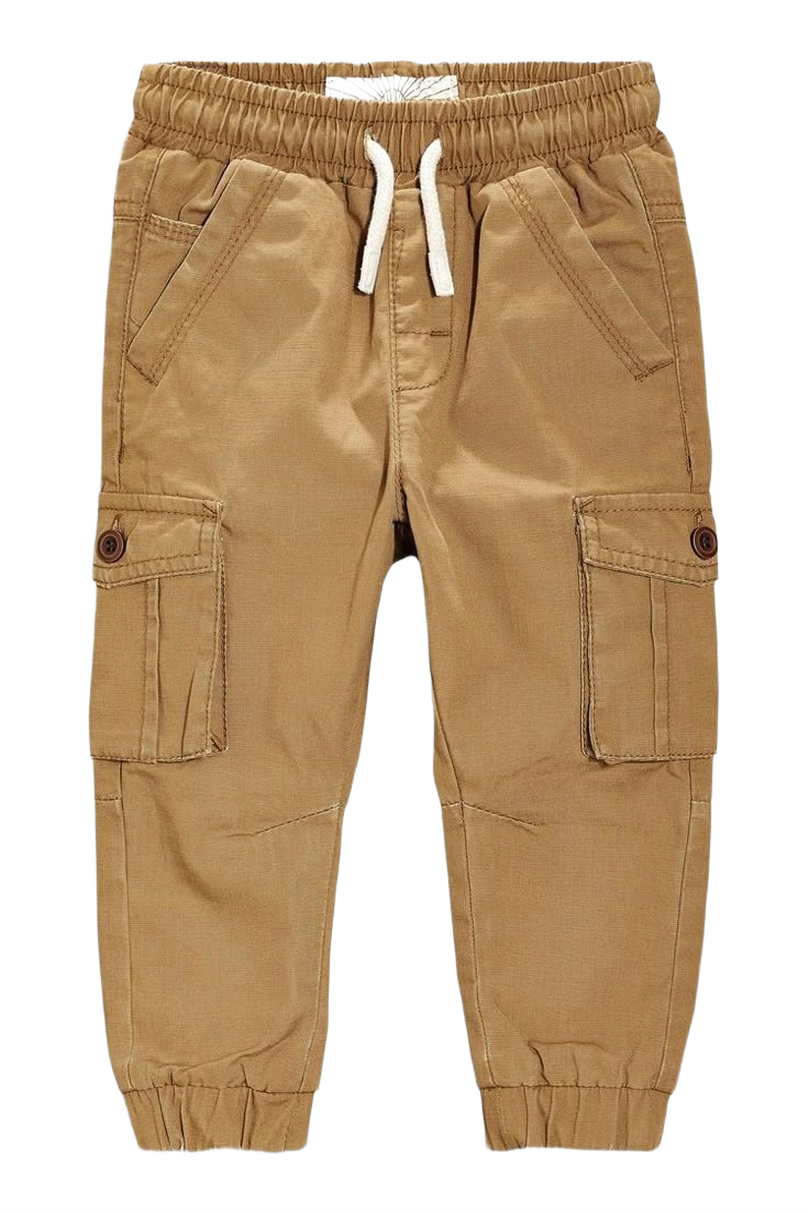 Slim Fit Cargo joggers -Khaki